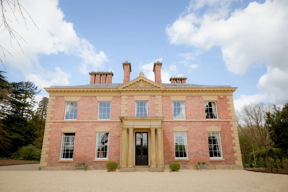 Garthmyl Hall, a Georgian country house wedding venue near Montgomery, Powys