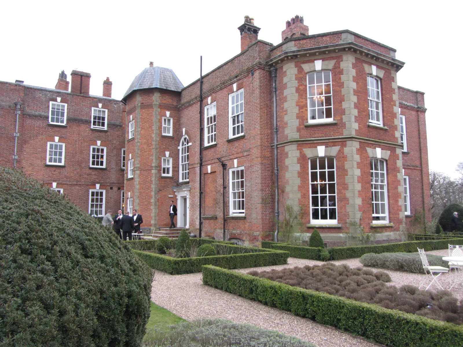 Iscoyd Park country house on the Shropshire and North Wales border